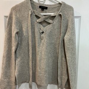 Ann Taylor Knit Sweater Wool Cashmere blend Small